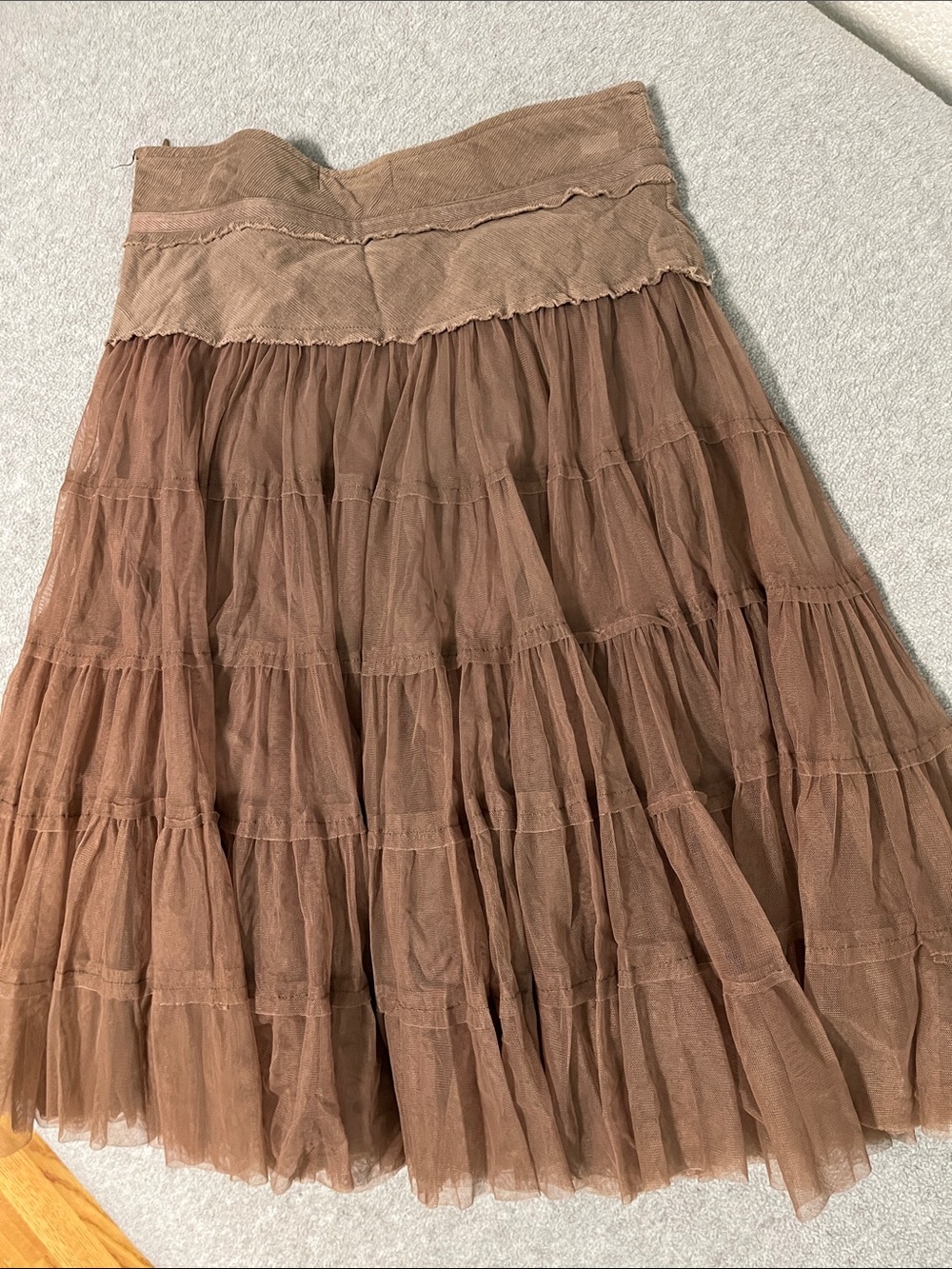Morgan De Toi Tulle Skirt Small Western Fairy Grunge Indie Whimsigoth Festival - Picture 7 of 11